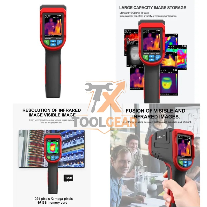 Nf 521 Thermal Imaging Camera - 2026hotsale* NOYAFA thermal imaging NF-521 network
