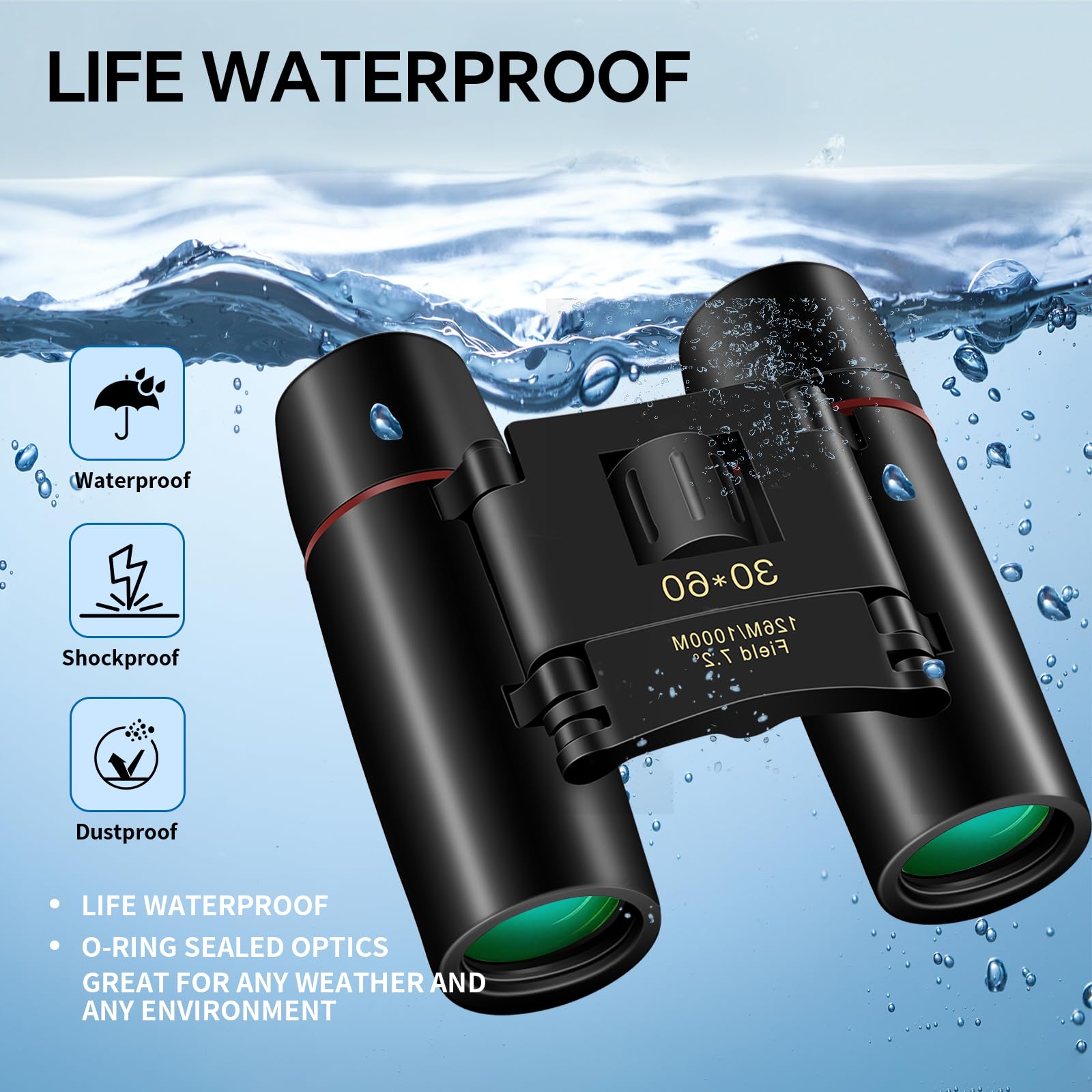 30x60 Binoculars for Adults Sm - Hunting Thermal Imaging Scope 评论和价格