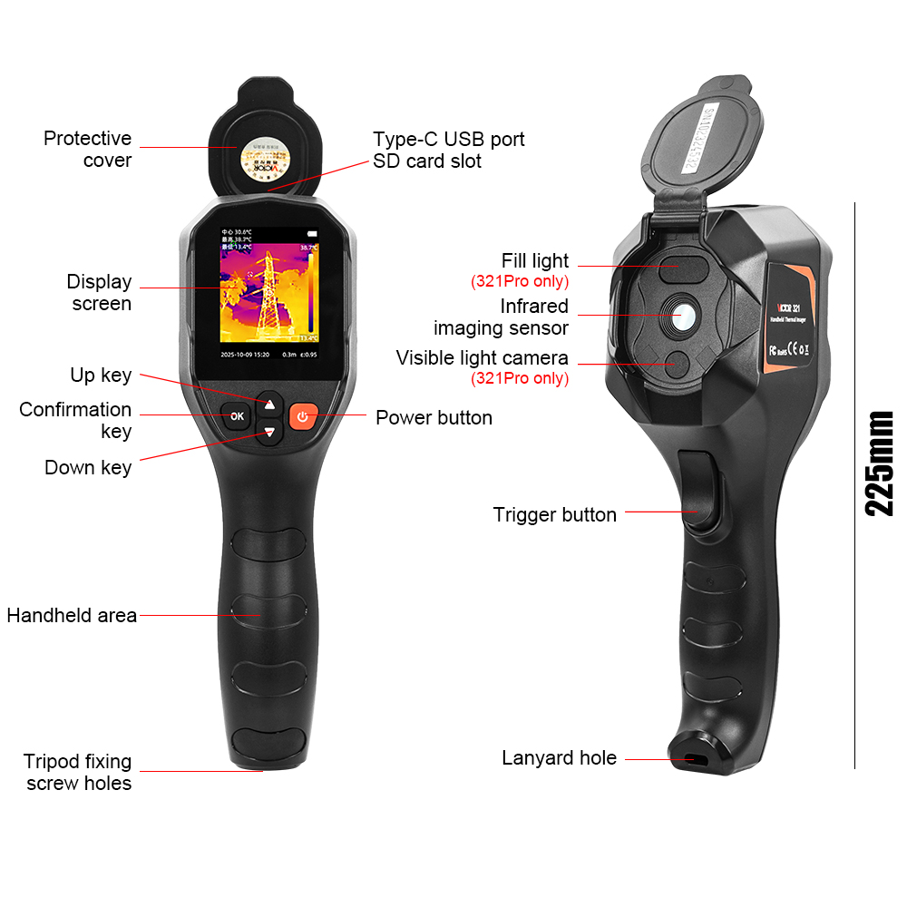 VICTOR Thermal Imager TISR 240 - Nf 521 Thermal Imaging Camera 评论和价格