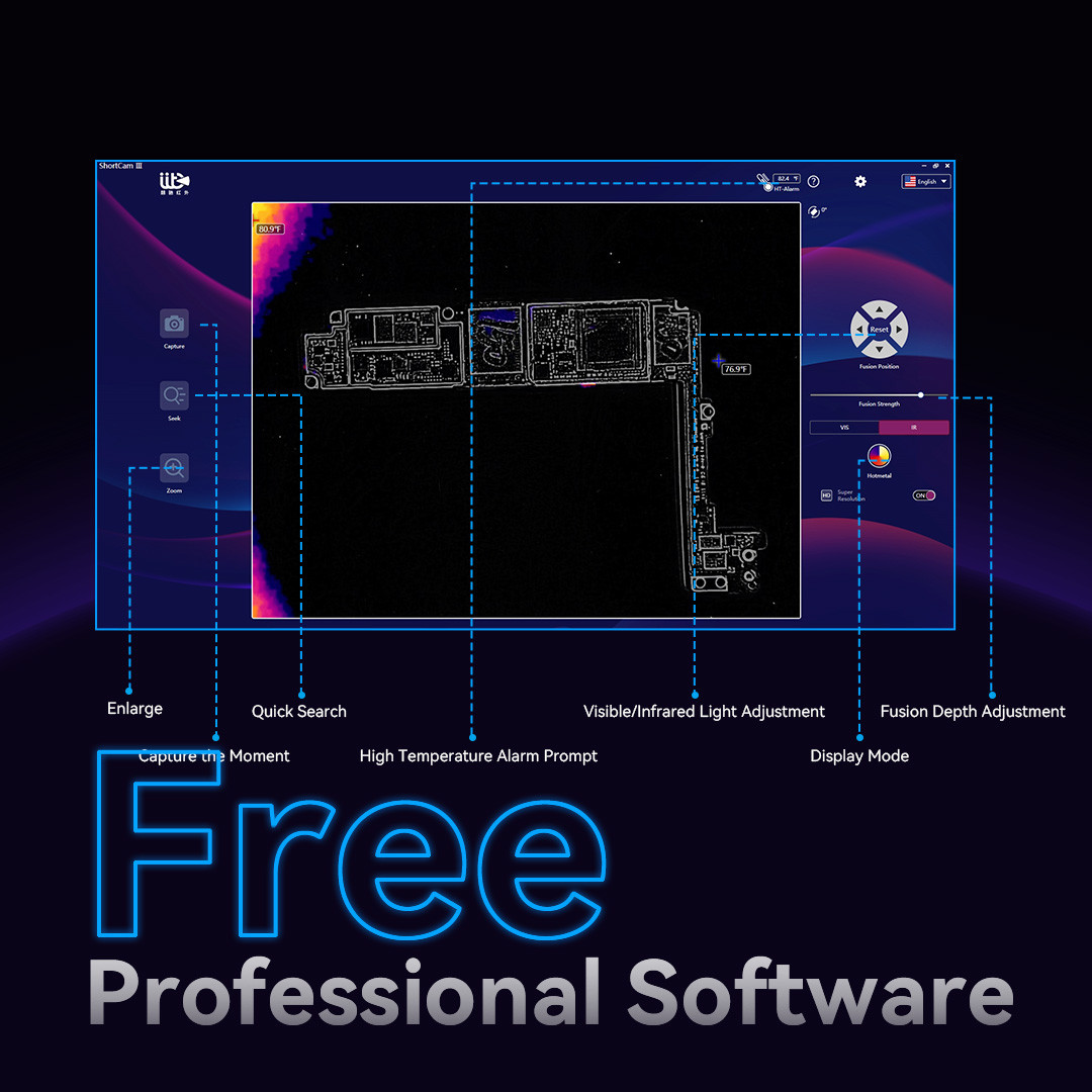 LANGCHI 6th Shortcam Lite Infr - Shortcam Thermal Imaging Pcb 评论和价格