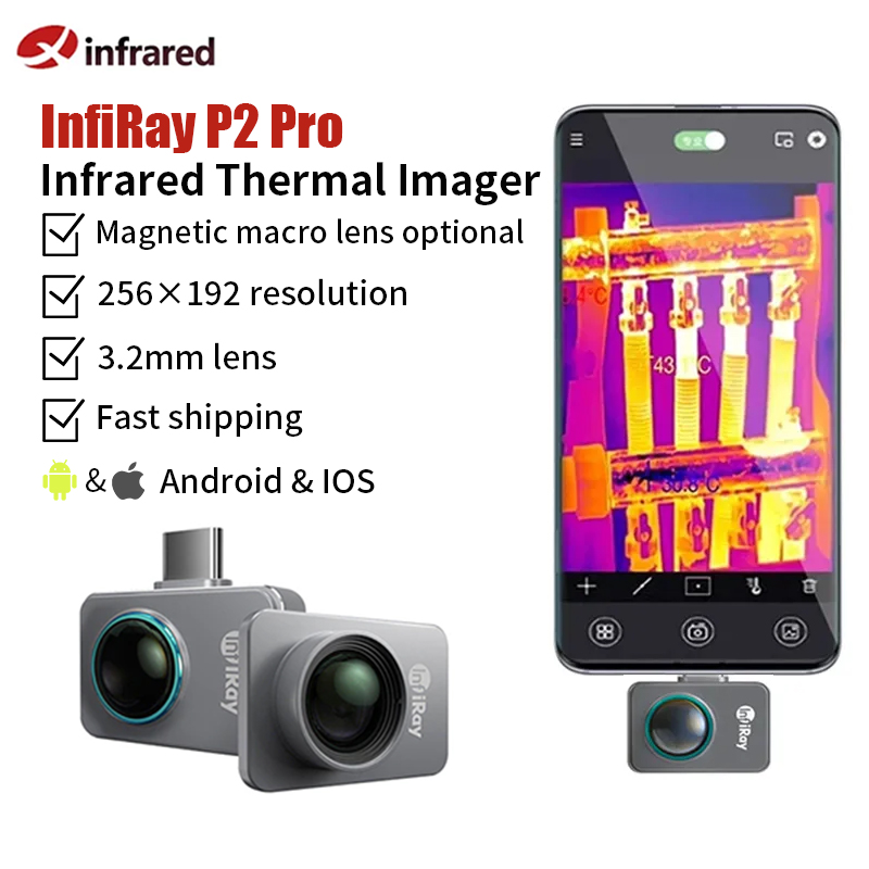 Infiray P2 Pro Thermal Camera  - Nf 521 Thermal Imaging Camera 评论和价格
