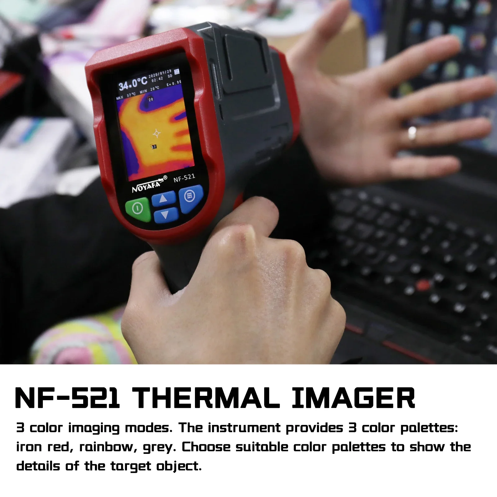 NF-521 Handheld Infrared Therm - Nf 521 Thermal Imaging Camera 评论和价格